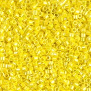 Miyuki delica beads 10/0 - Opaque yellow ab DBM-160